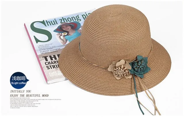 2019 New Female Summer Beach Hat Sun Hats Travel Cap