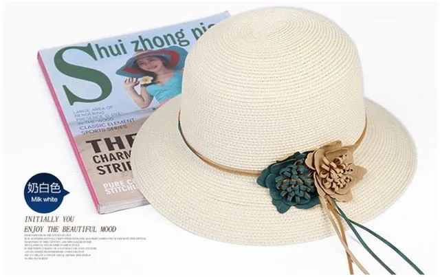 2019 New Female Summer Beach Hat Sun Hats Travel Cap