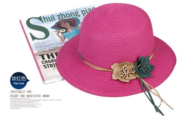 2019 New Female Summer Beach Hat Sun Hats Travel Cap