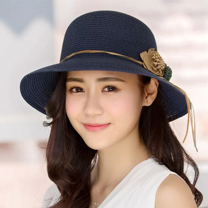 2019 New Female Summer Beach Hat Sun Hats Travel Cap