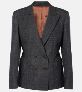 Blaze Milano Milano Hunley Charmer checked wool blazer