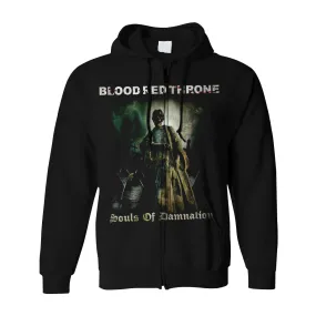 Blood Red Throne "Souls Of Damnation" Zip Hoodie
