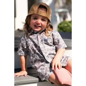Boy's Burlebo Performance Button-Up Y-PBU-CDC