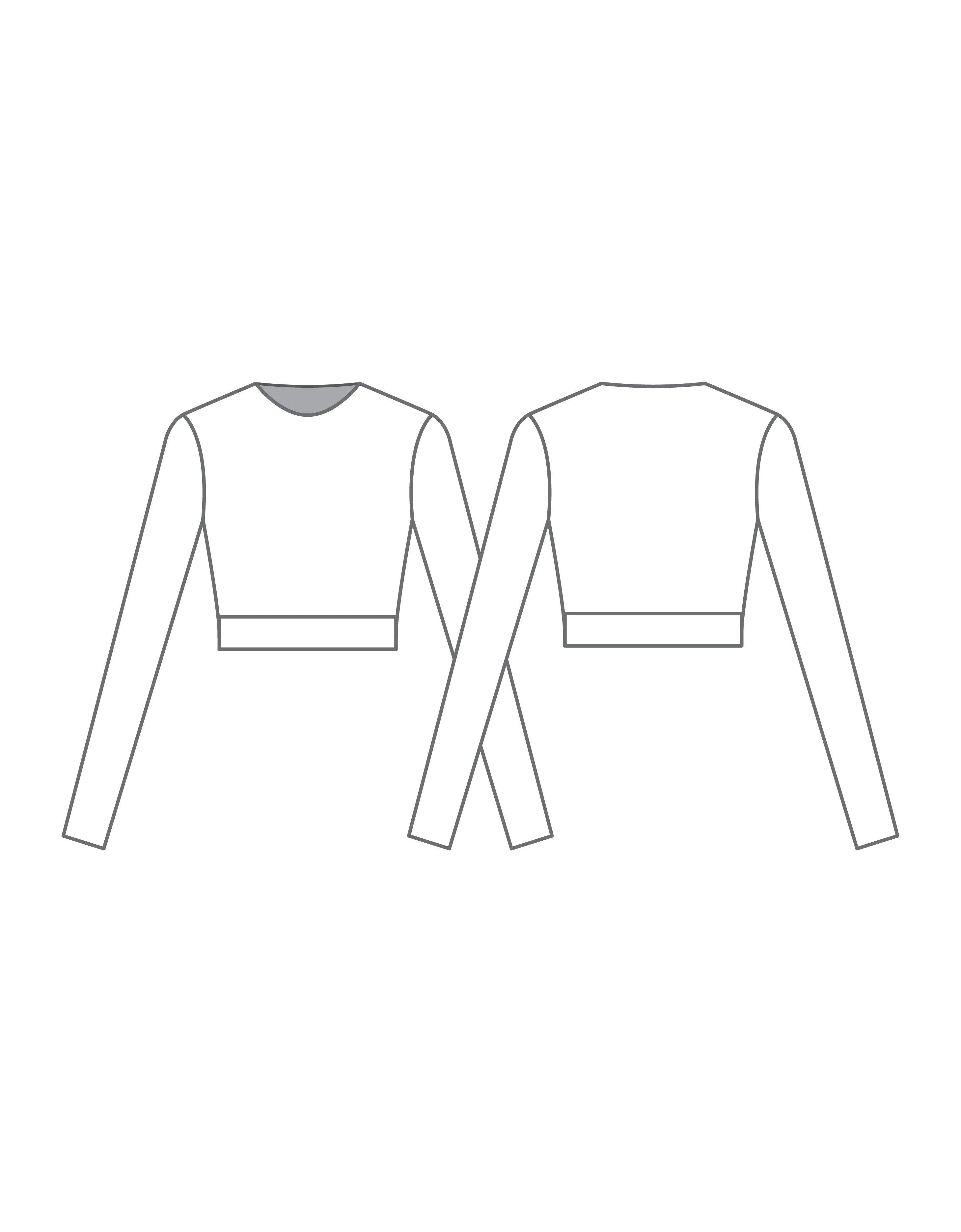 Break Long Sleeve Crop