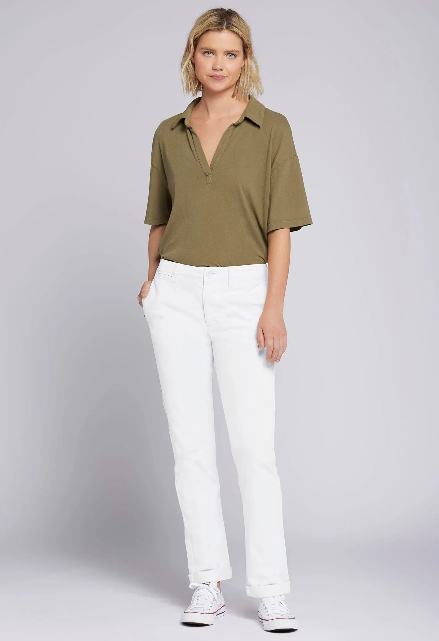 Captain Chino Pant - White