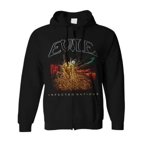 Evile "Infected Nations" Pullover Hoodie