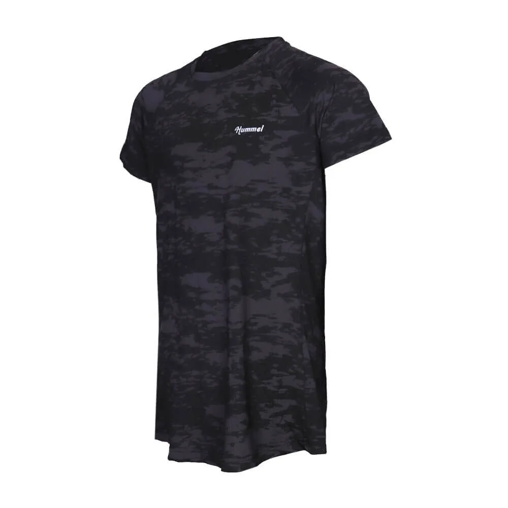Kala Performance Women Polyester Black T-Shirt