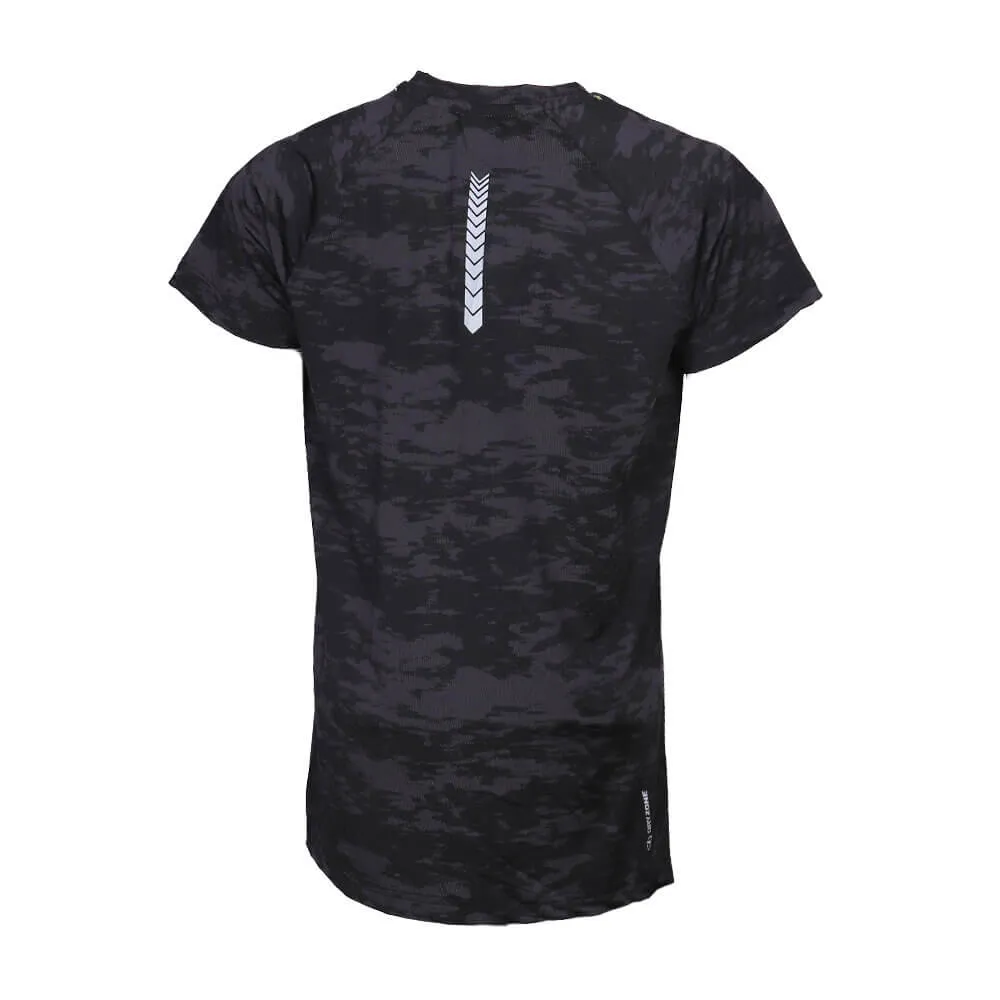 Kala Performance Women Polyester Black T-Shirt