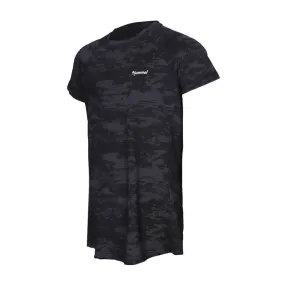 Kala Performance Women Polyester Black T-Shirt