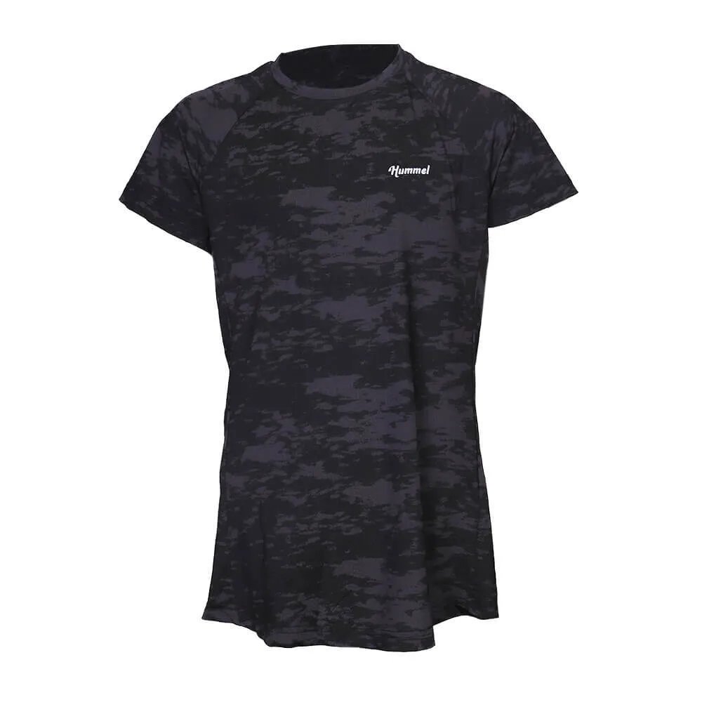 Kala Performance Women Polyester Black T-Shirt