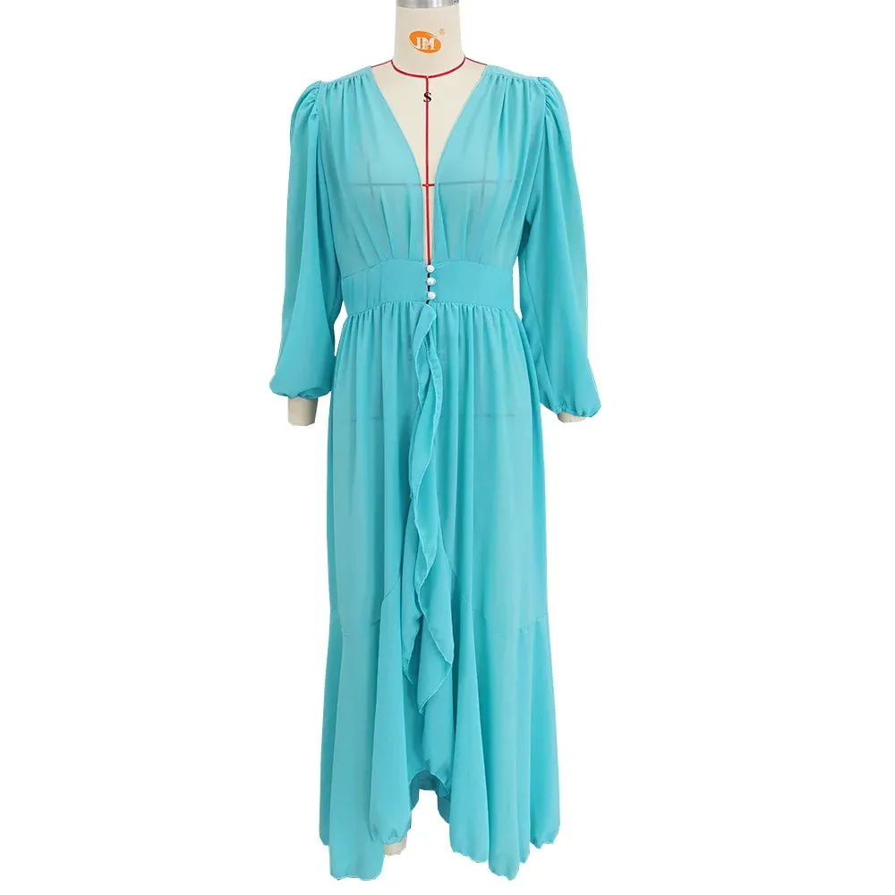 Long Sleeves & Dress Beach Cover Ups
