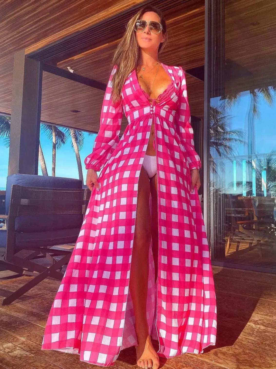 Long Sleeves & Dress Beach Cover Ups
