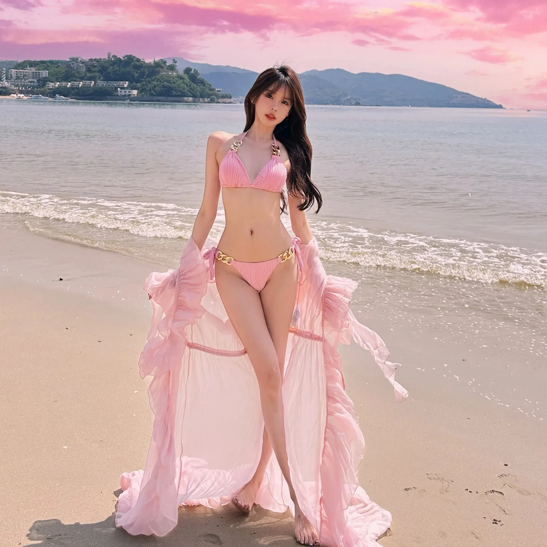 Long Sleeves & Dress Beach Cover Ups