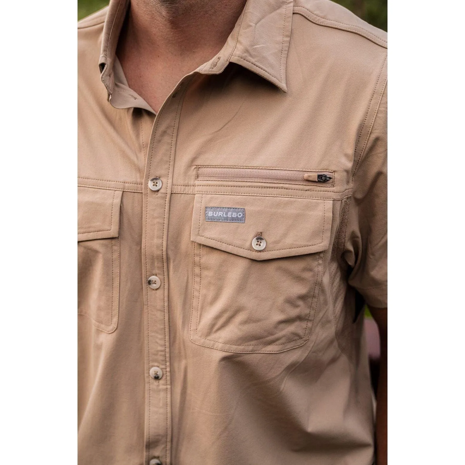 Men's Burlebo Performance Fishing Shirt PFS-C