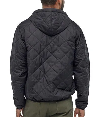 Men's Diamond Quilted Bomber Hoody