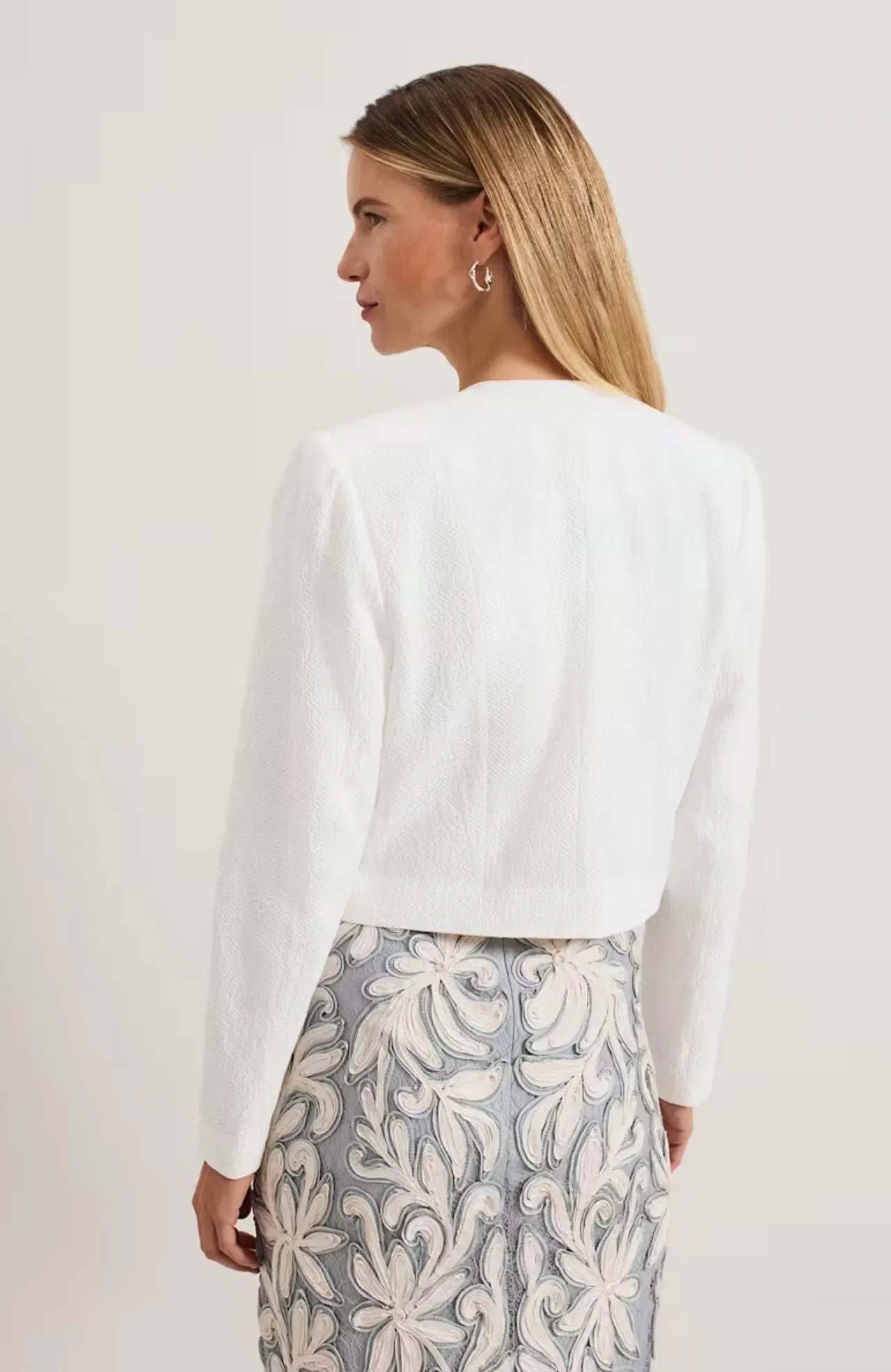 Phase Eight Olivia Jacket Ivory