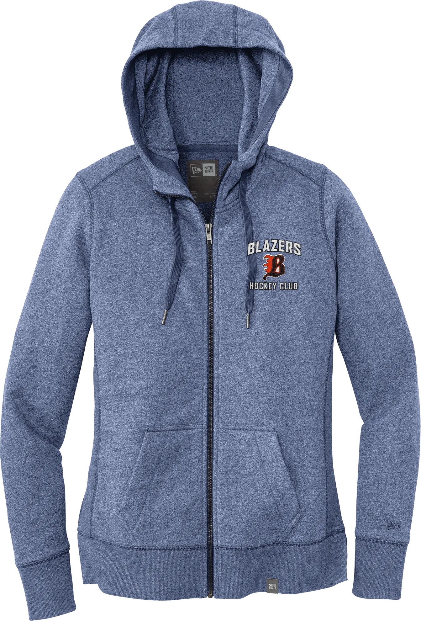 Philadelphia Blazers New Era Ladies French Terry Full-Zip Hoodie