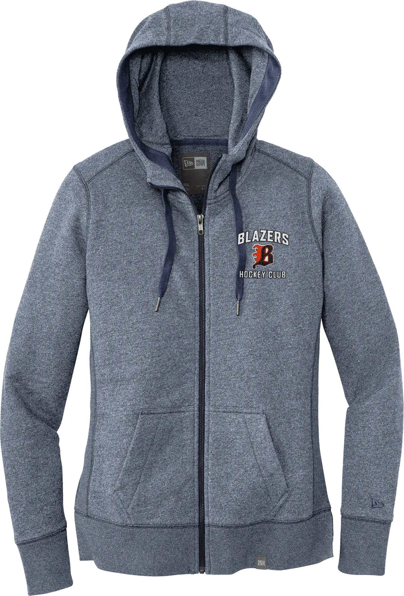 Philadelphia Blazers New Era Ladies French Terry Full-Zip Hoodie