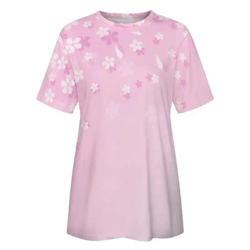 Rock a Butterflies and Blooms Bash in This Pink Floral T-Shirt