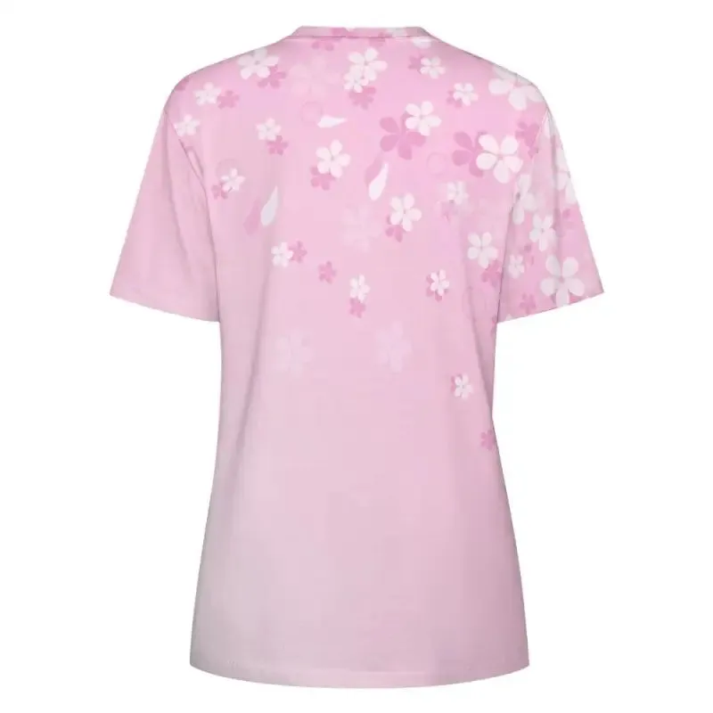 Rock a Butterflies and Blooms Bash in This Pink Floral T-Shirt