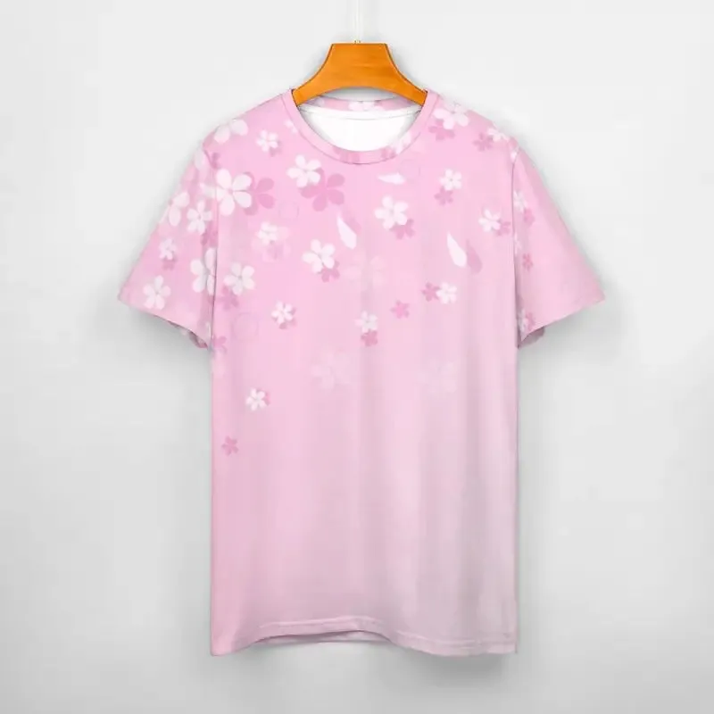 Rock a Butterflies and Blooms Bash in This Pink Floral T-Shirt