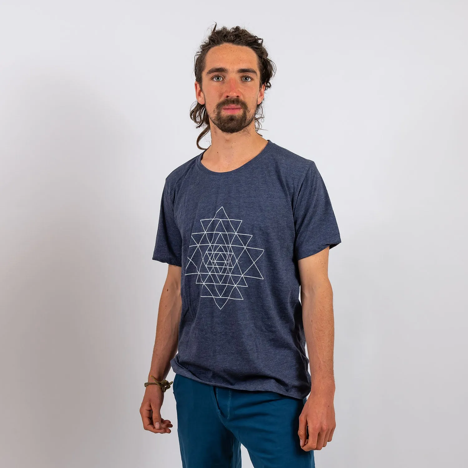 Shiva T-shirt - Sri Yantra Print