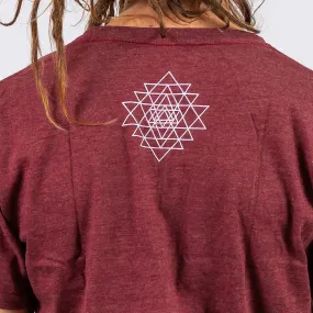 Shiva T-shirt - Sri Yantra Print