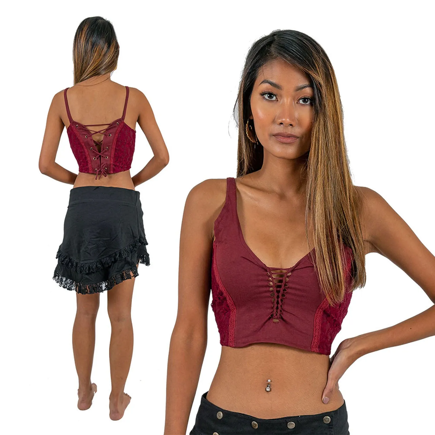 Slashed Bralette