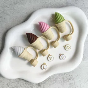 Straw Cover Ice Cream