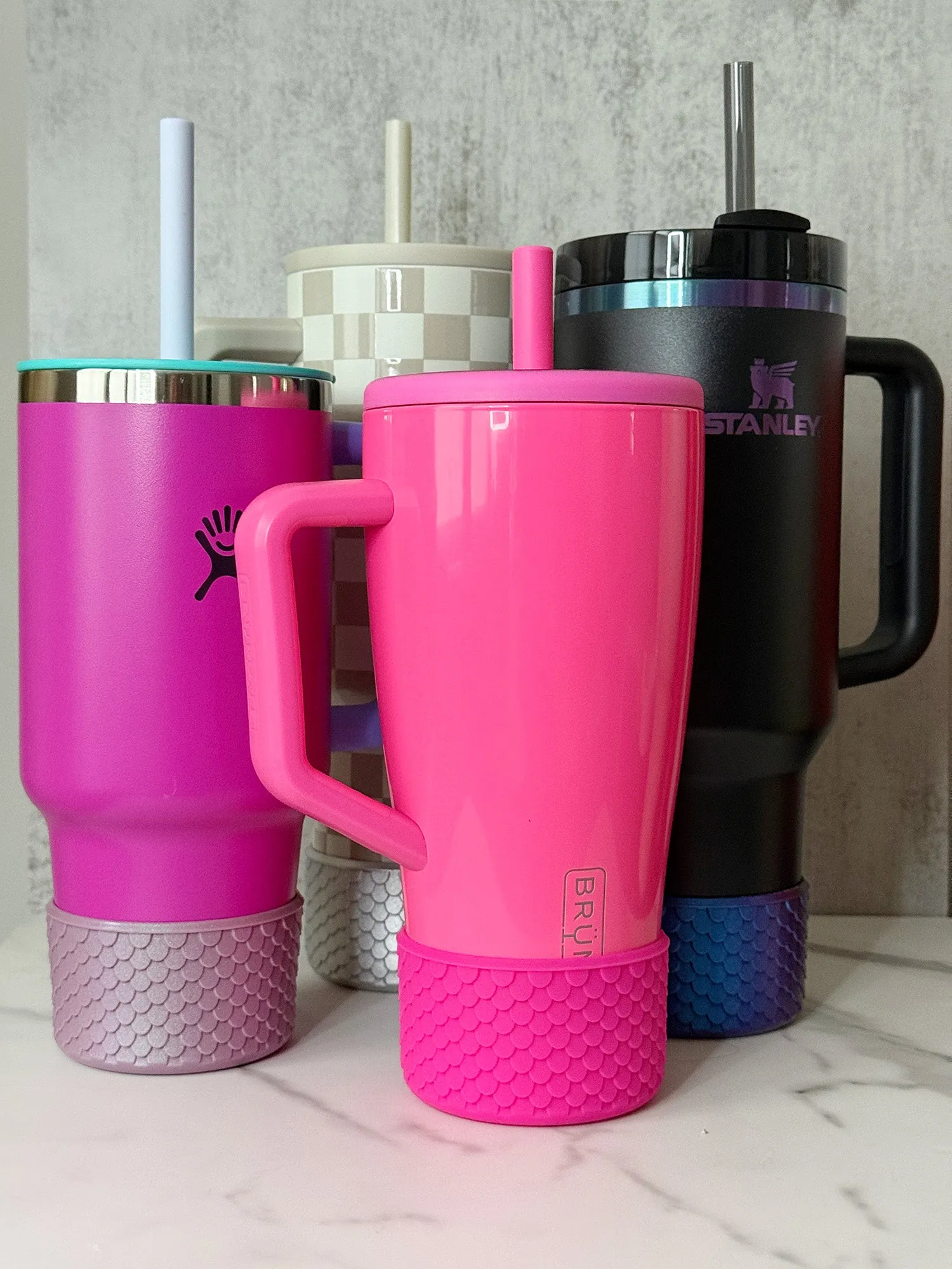 Tumbler Boot 3D Mermaid