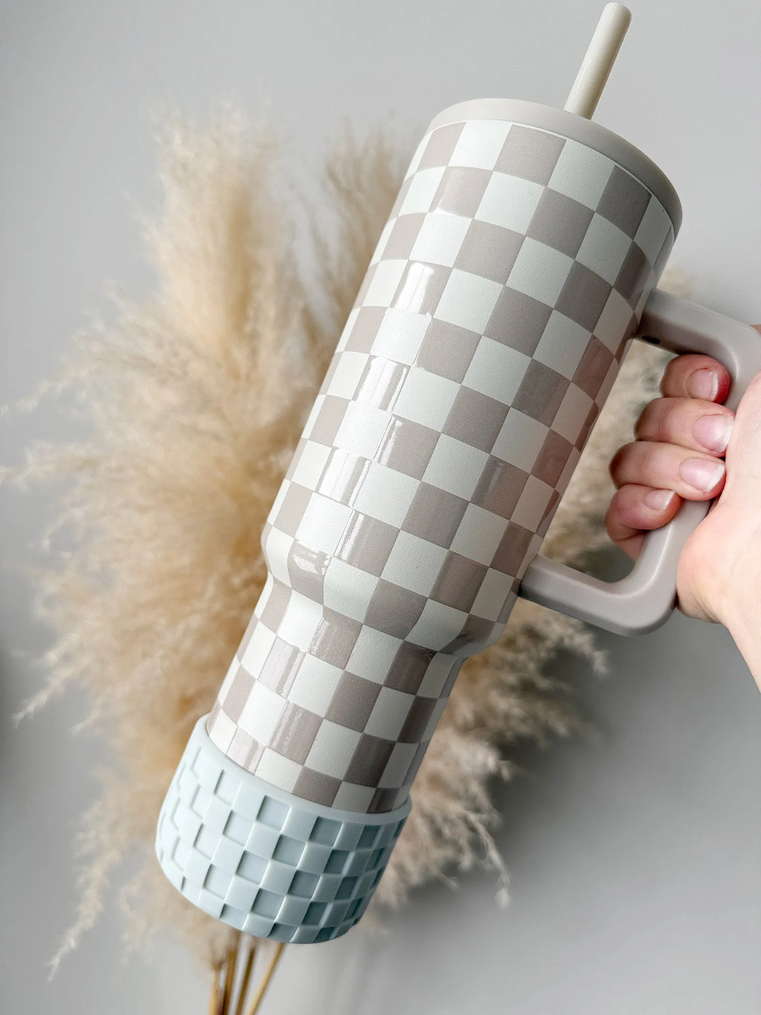 Tumbler Boot 3D Squares