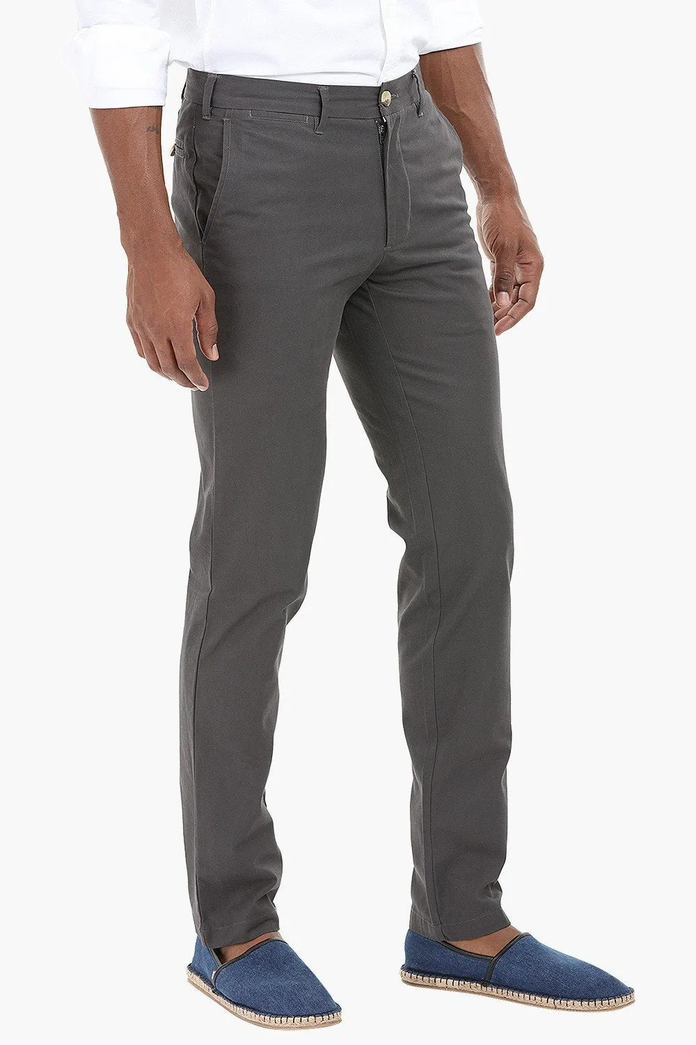 Twill Chino Casual Pants