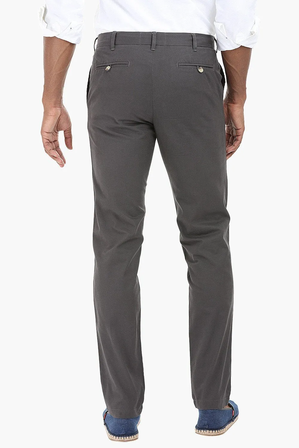 Twill Chino Casual Pants