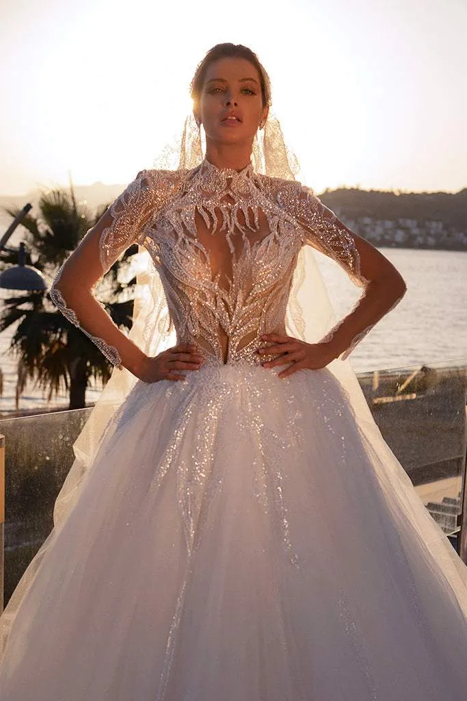 Wedding Dress Long Sleeve with Lace