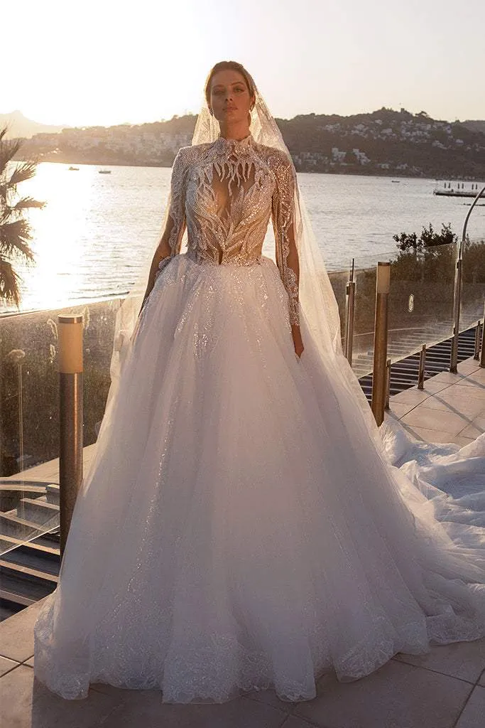Wedding Dress Long Sleeve with Lace