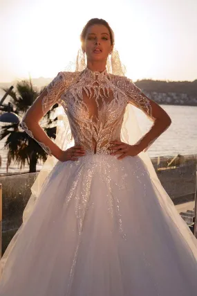 Wedding Dress Long Sleeve with Lace