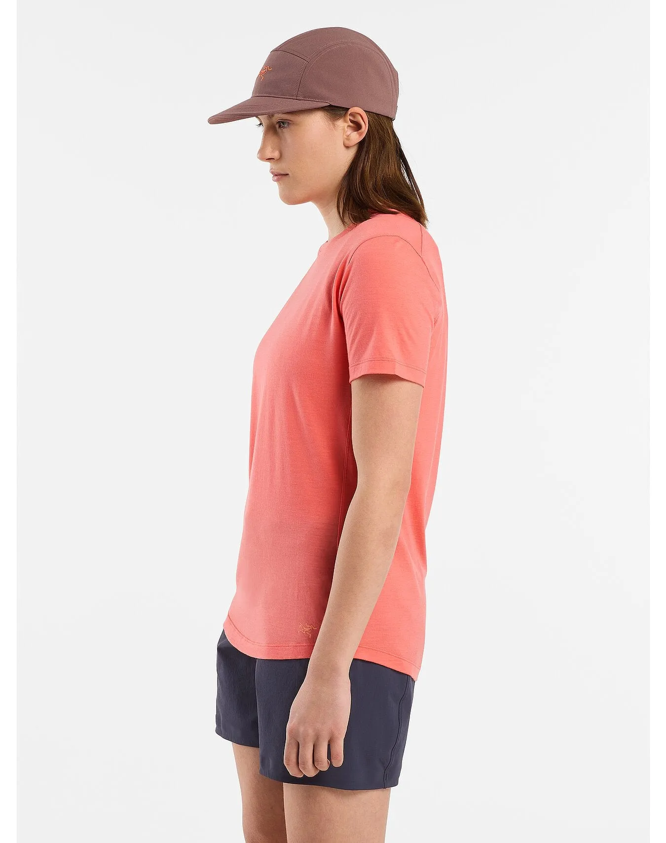 Women's Lana Merino Wool Crew Neck Short Sleeve Shirt